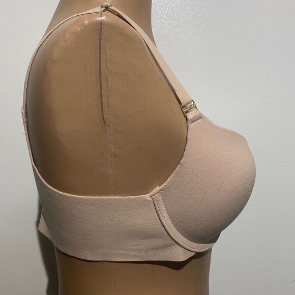 Anne Klein Women's Beige Underwire Molded Stretch T-Shirt Bra Size 36B NWT - Picture 2 of 8